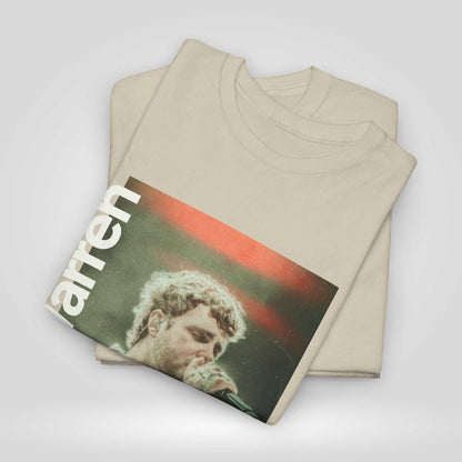 Alex Warren Unisex Heavy Cotton Tee, Music Lover Gift, Artist Tribute Shirt, Concert Merch, Vintage Style Tee - Roe Creation