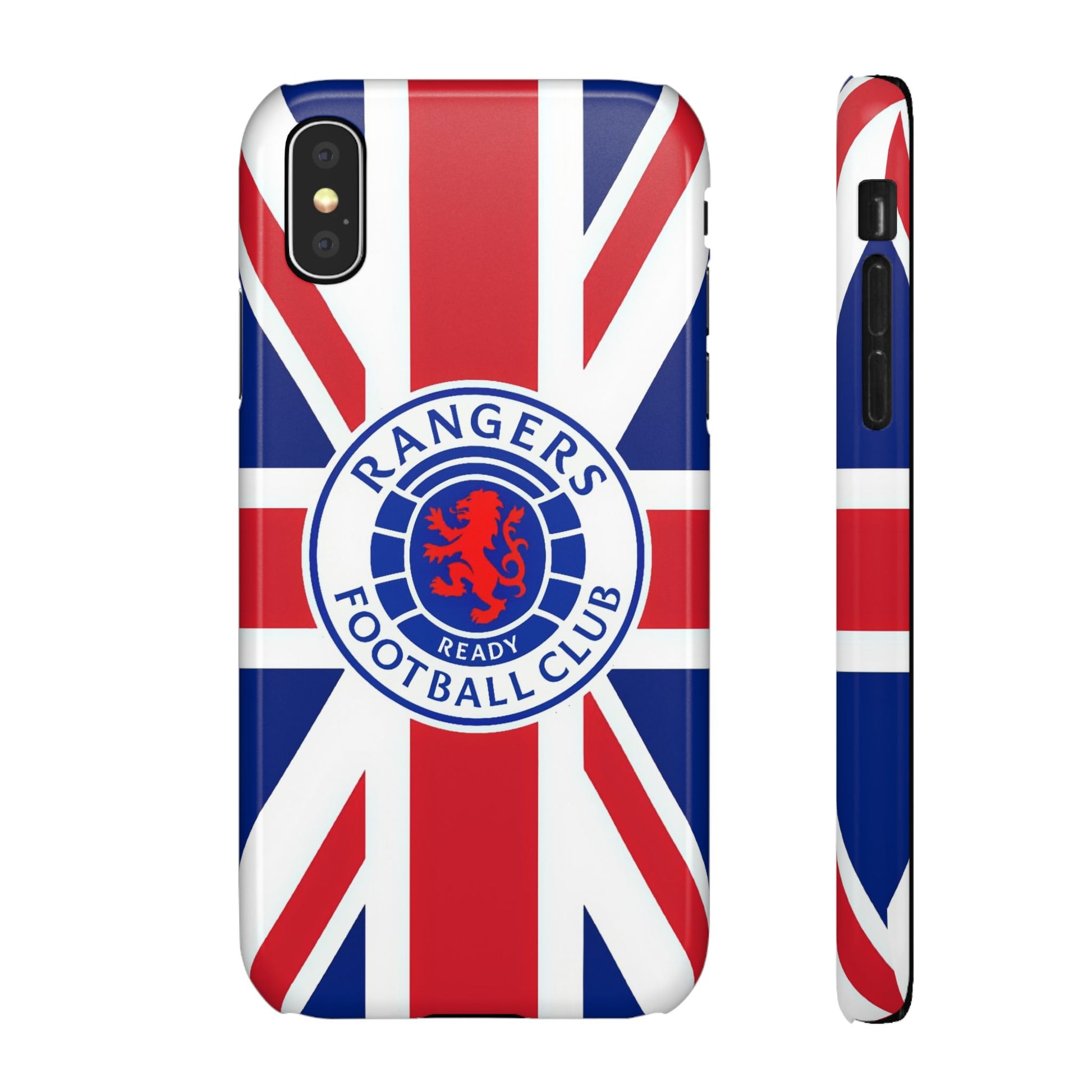 Rangers Football Club Snap Case - UK Flag Design - Roe Creation