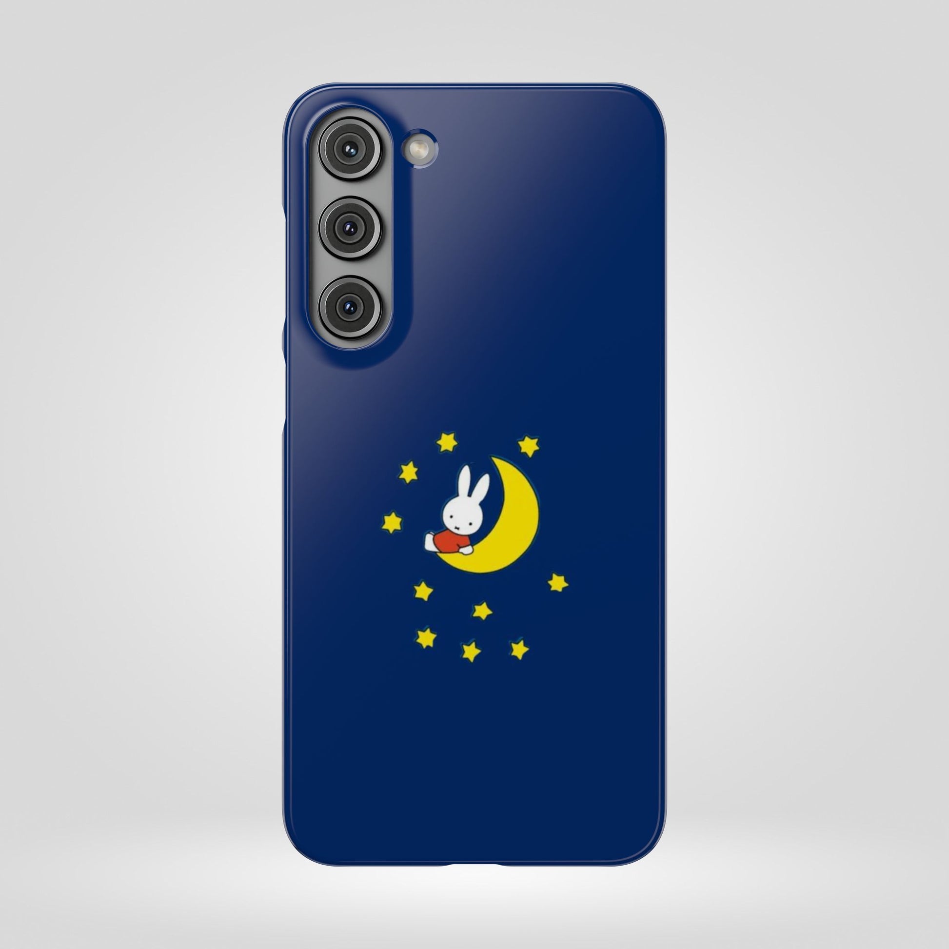 Miffy Phone Case, Moon Snap Case for Phone - Nighttime Design, iPhone, Samsung - Roe Creation