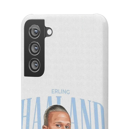 Erling Haaland Snap Case | Personalized Phone Case for Manchester City Fans
