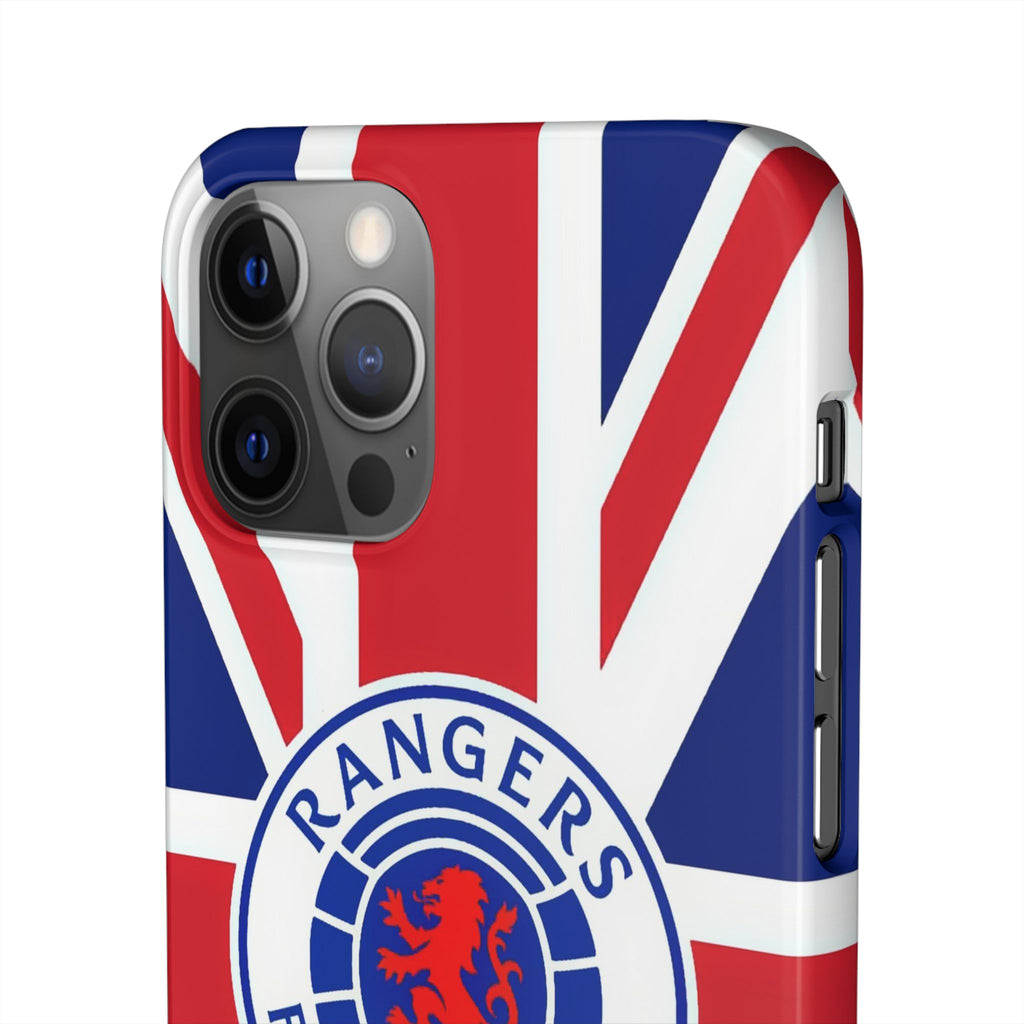 Rangers Football Club Snap Case - UK Flag Design - Roe Creation