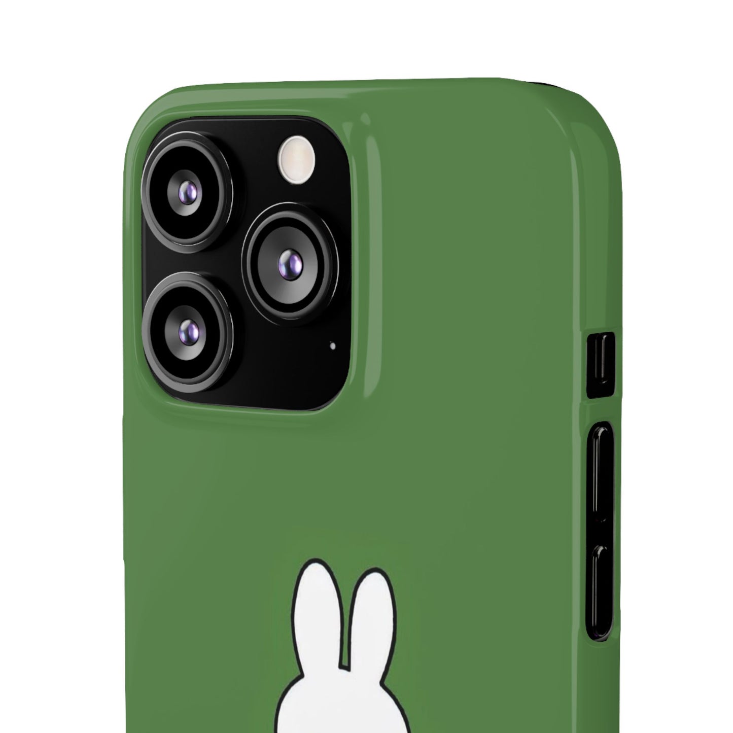Miffy Phone Case, Snap Case, Green Miffy - iPhone, Samsung