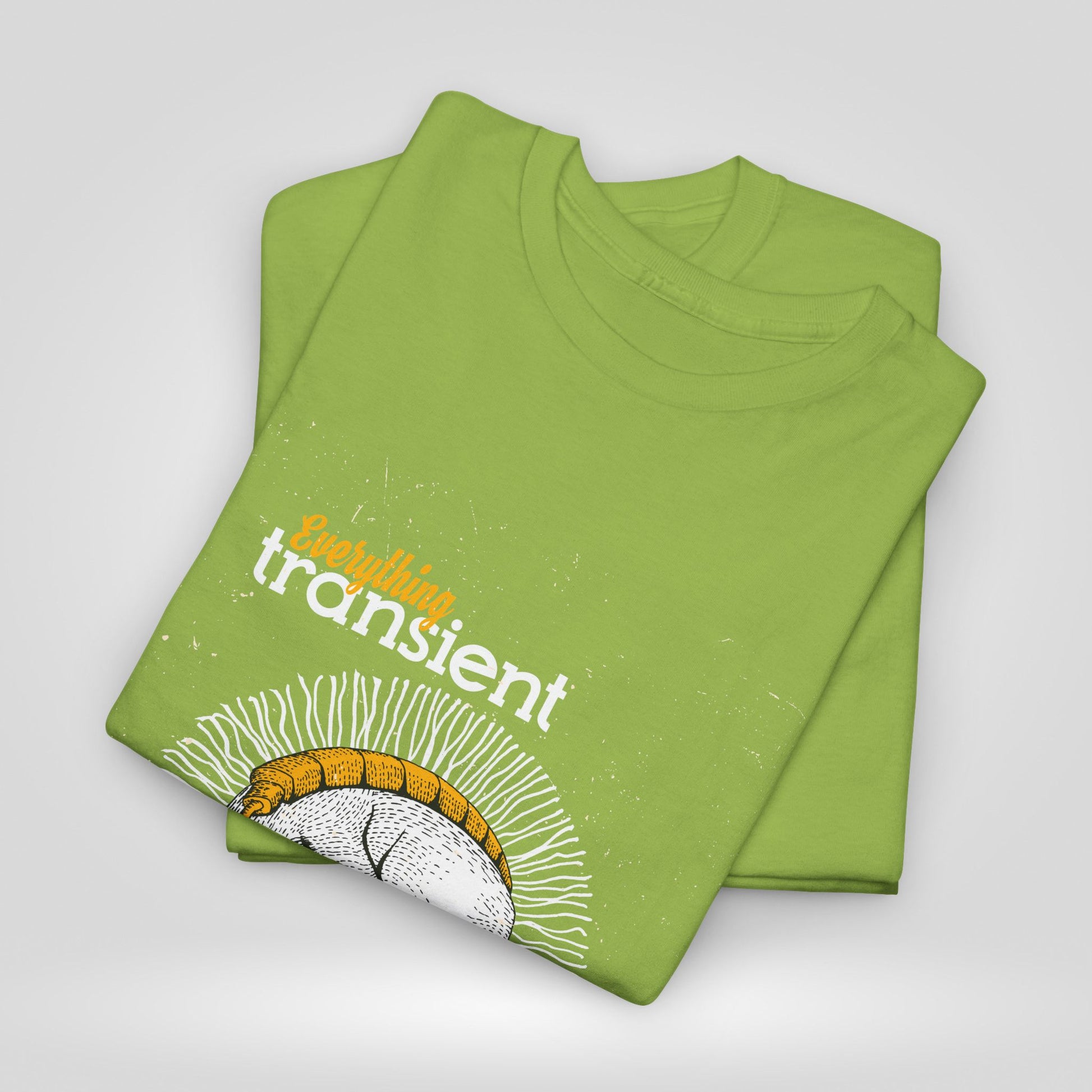 Eternal Music Unisex Heavy Cotton Tee - Transient Design for Music Lovers - Roe Creation