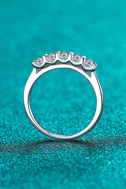 925 Sterling Silver Moissanite Ring - Roe Creation