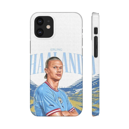 Erling Haaland Snap Case | Personalized Phone Case for Manchester City Fans.