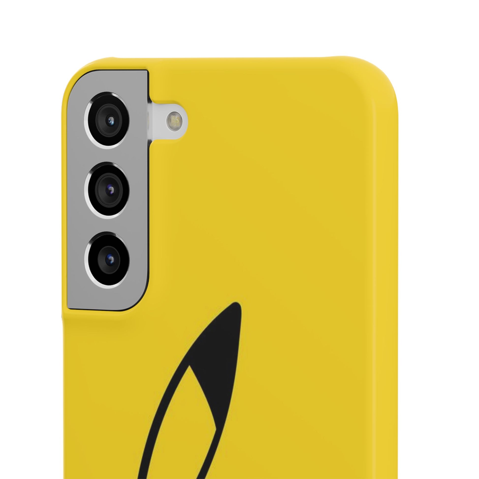 Pikachu Phone Case, Pokemon Phone Case, Snap Cases, Cartoon, Yellow, iPhone, Samsung - Roe Creation
