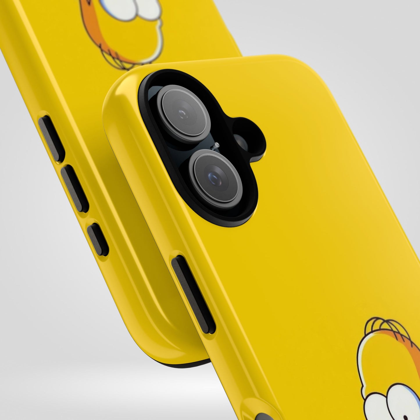 Homer Simpson Phone Case - iPhone, Samsung, Unique Protection for Fans, Cartoon Phone Cover, Gift for Simpsons Lovers, Durable Tough Case