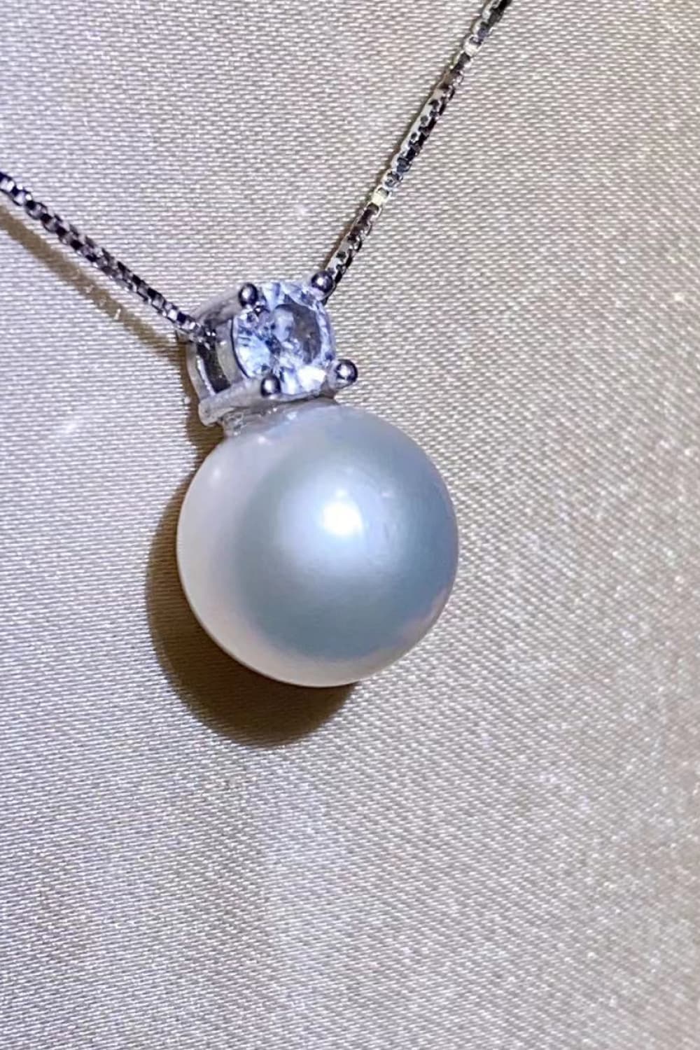 Freshwater Pearl 925 Sterling Silver Necklace - Roe Creation