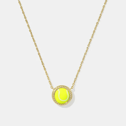 Sporty Element Resin Necklace - Roe Creation