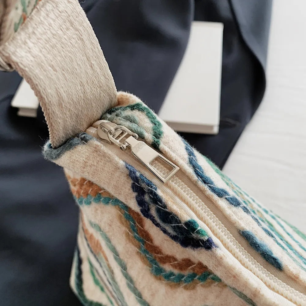Vintage Medium Shoulder Bag with Adjustable Strap - Roe Creation