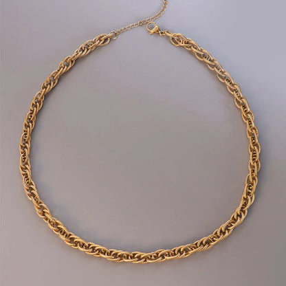 Titanium Steel Chain Necklace - Roe Creation