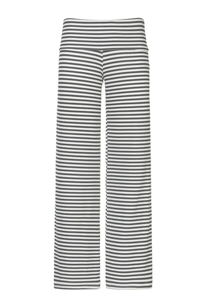 Striped Wide Leg Pants - Roe Creation