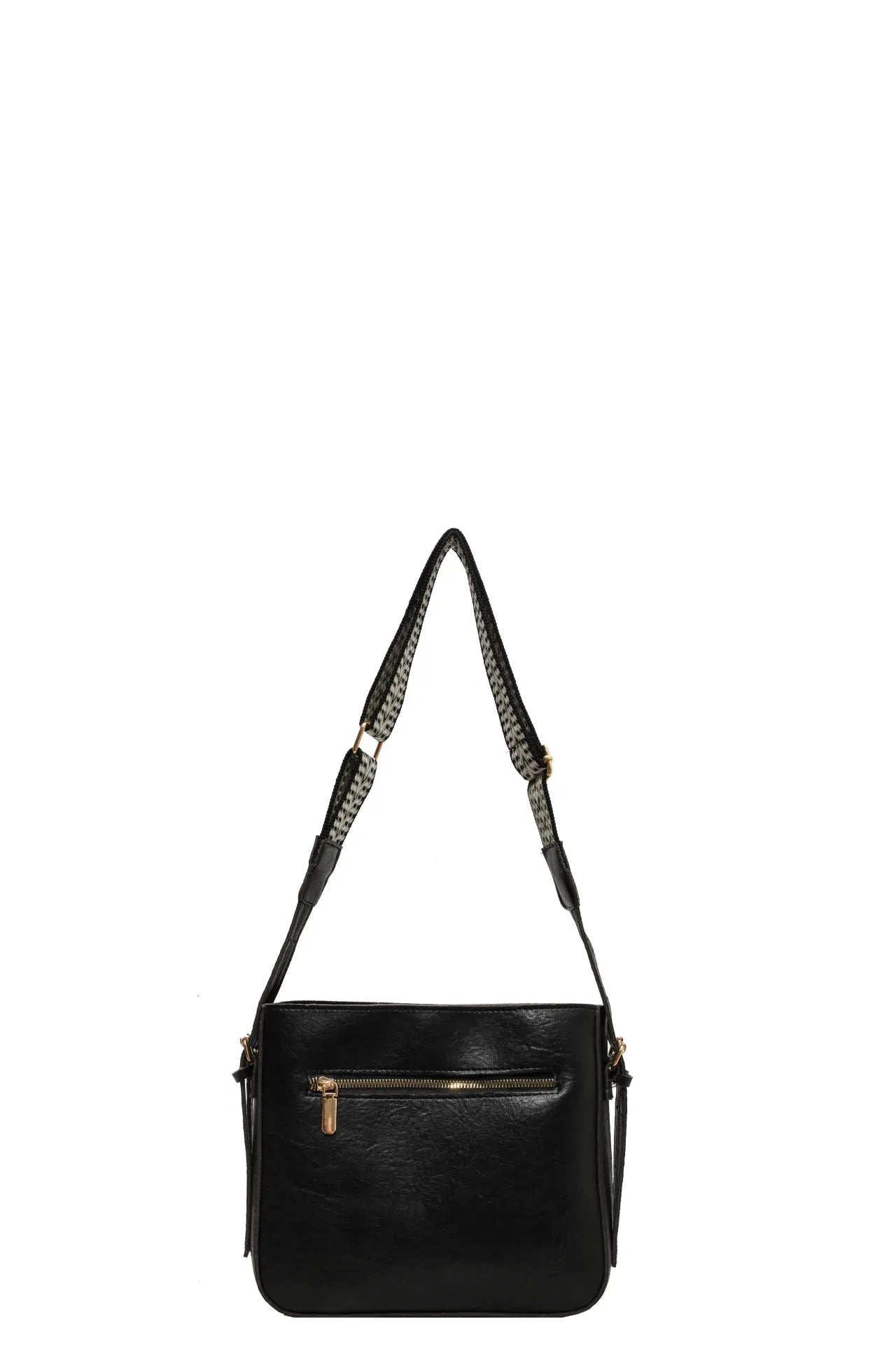 PU Leather Adjustable Strap Shoulder Bag - Roe Creation