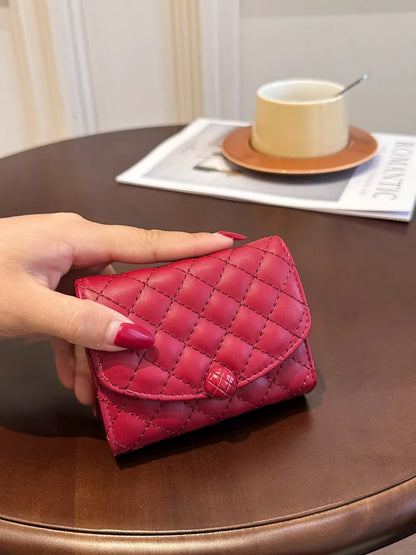 PU Leather Solid Color Wallet - Roe Creation