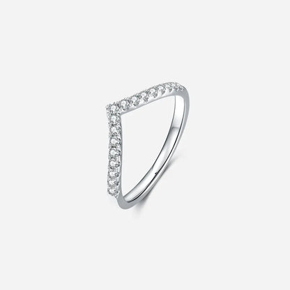 Moissanite 925 Sterling Silver Ring - Roe Creation