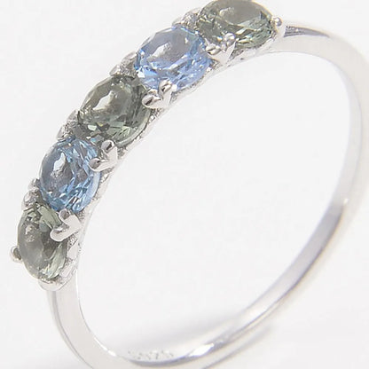 925 Sterling Silver Rhinestone Ring - Roe Creation