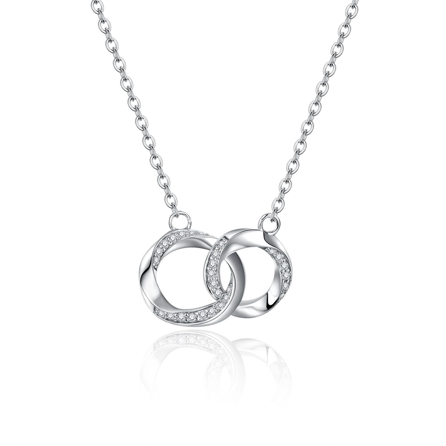 Moissanite 925 Sterling Silver Necklace - Roe Creation