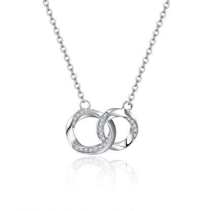 Moissanite 925 Sterling Silver Necklace - Roe Creation