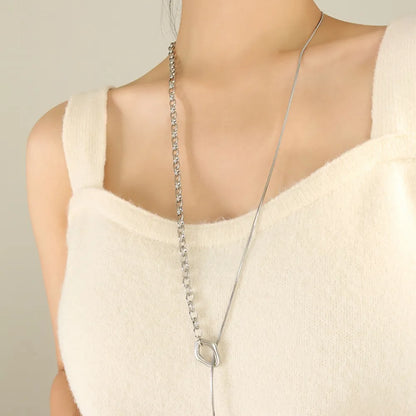 Titanium Steel Chain Necklace - Roe Creation