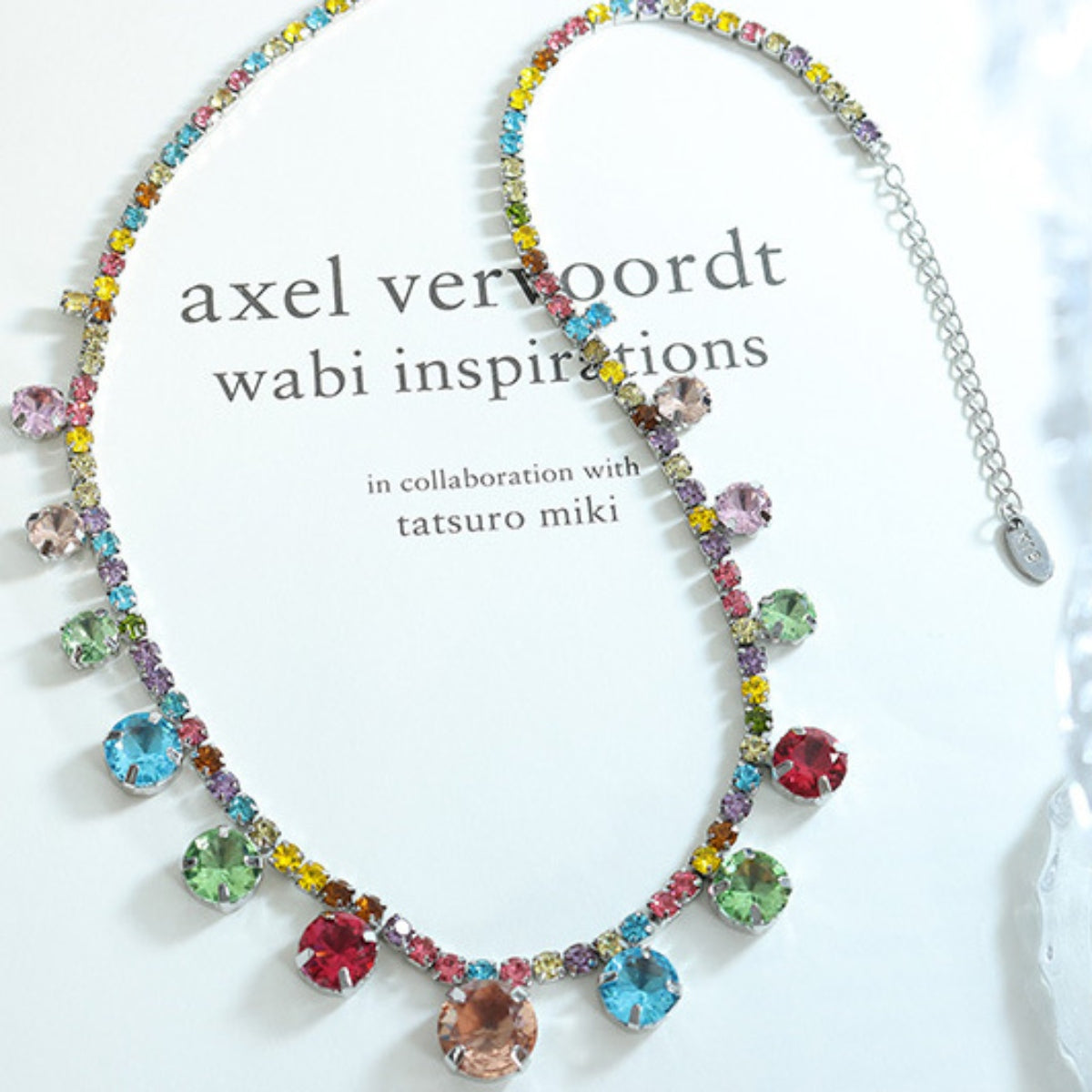 Crystal Copper Chain Necklace - Roe Creation