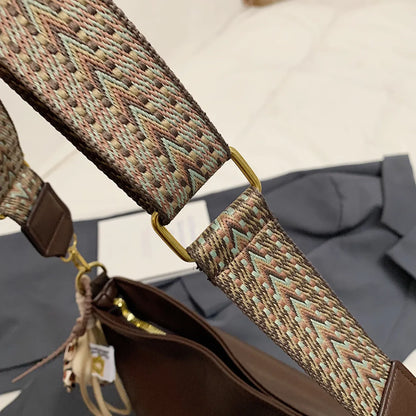 Leather Adjustable Strap Shoulder Bag - Roe Creation