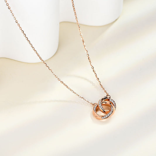 Moissanite 925 Sterling Silver Necklace - Roe Creation