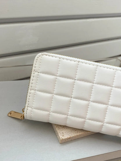 PU Leather Solid Color Wallet - Roe Creation