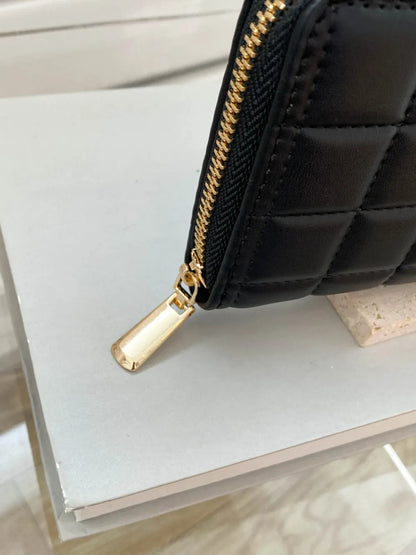 PU Leather Solid Color Wallet - Roe Creation