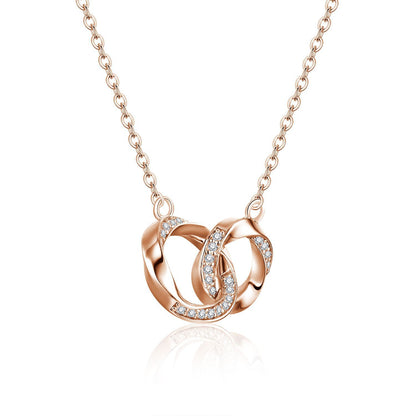 Moissanite 925 Sterling Silver Necklace - Roe Creation