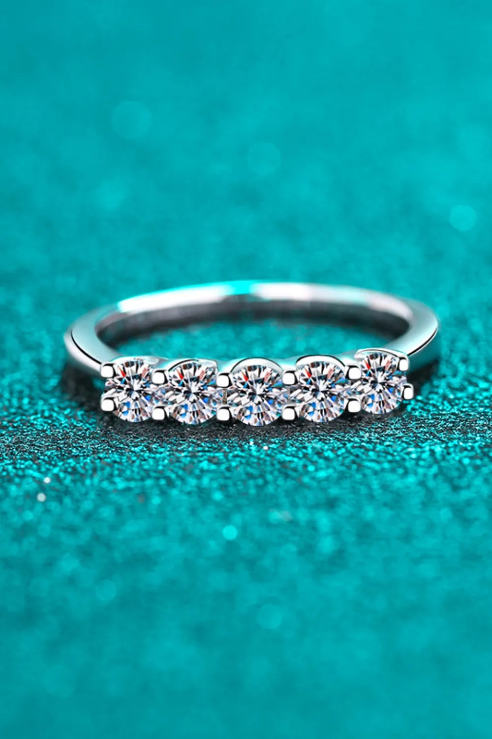 925 Sterling Silver Moissanite Ring - Roe Creation