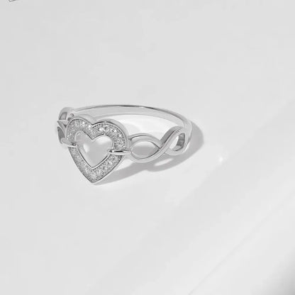 925 Sterling Silver Heart Ring - Roe Creation